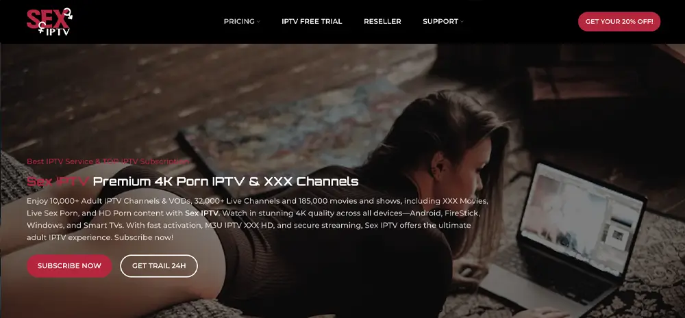 Sex IPTV يقدم روابط IPTV وسيرفرات مخصصة لافلام للكبار، مسلسلات للكبار، IPTV M3U اشتراك، وافضل مشغل IPTV لجميع الأجهزة